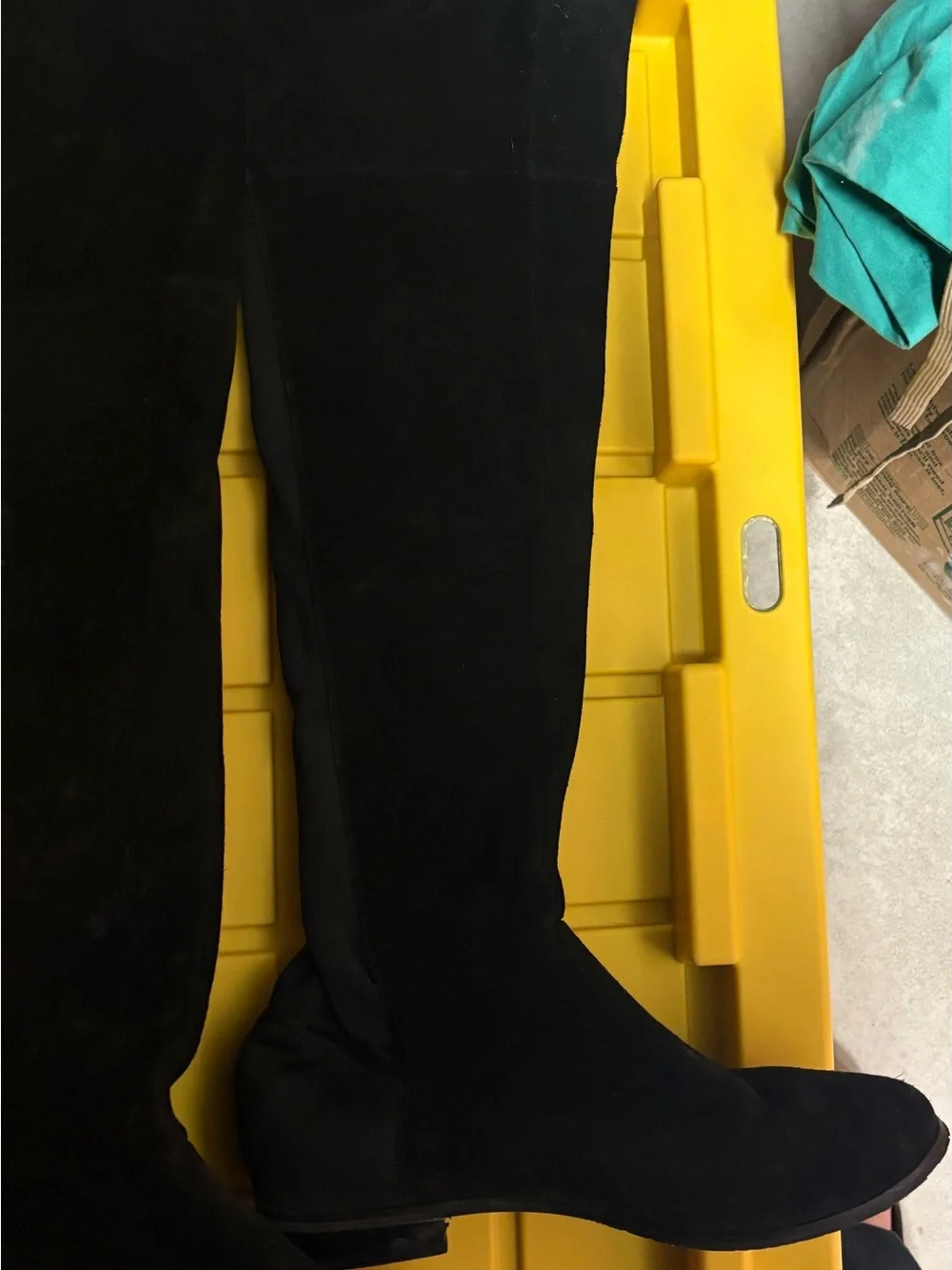 Chinese Laundry Black Over-the-Knee Riding Boots